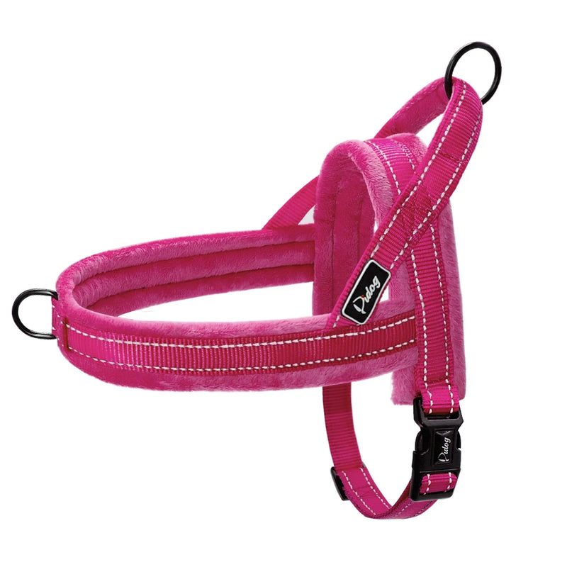 🐾✨ Peitoral Acolchoado Mimo Canino – Conforto Essencial para Todos os Passeios