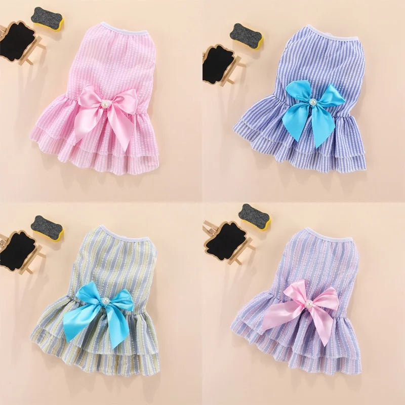 🎀🐶 VESTIDO PET "SAIA BORBOLETA"