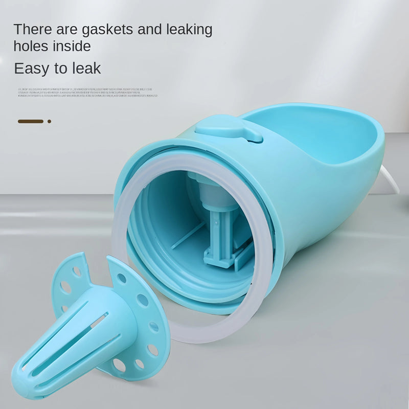 🚰🐾 Garrafa de Água Portátil 2 em 1 para Cães e Gatos – Hidratação e Alimentação Sempre à Mão!