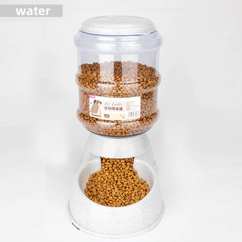 🐾 Tigela de Alimentação com Bebedouro por Gravidade – Grande Capacidade