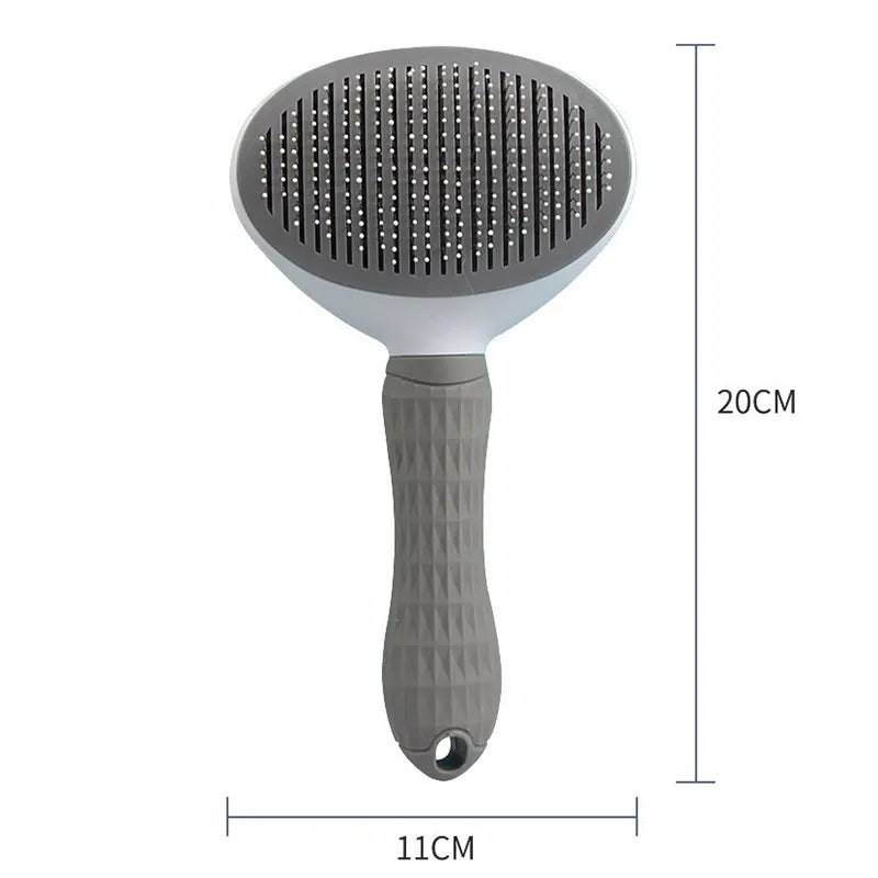 🐾✨ Escova Slicker Profissional para Remoção de Pelos