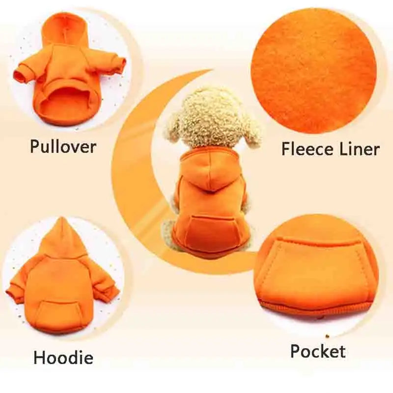 🐶✨ Casaco com Capuz para Cães – Conforto, Estilo e Praticidade em Todos os Passeios!