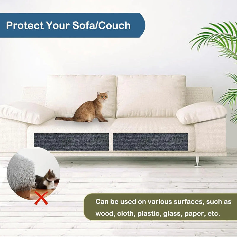 🐱 Tapete Adesivo para Arranhador e Móveis Pet – Conforto e Proteção para Seu Gato!