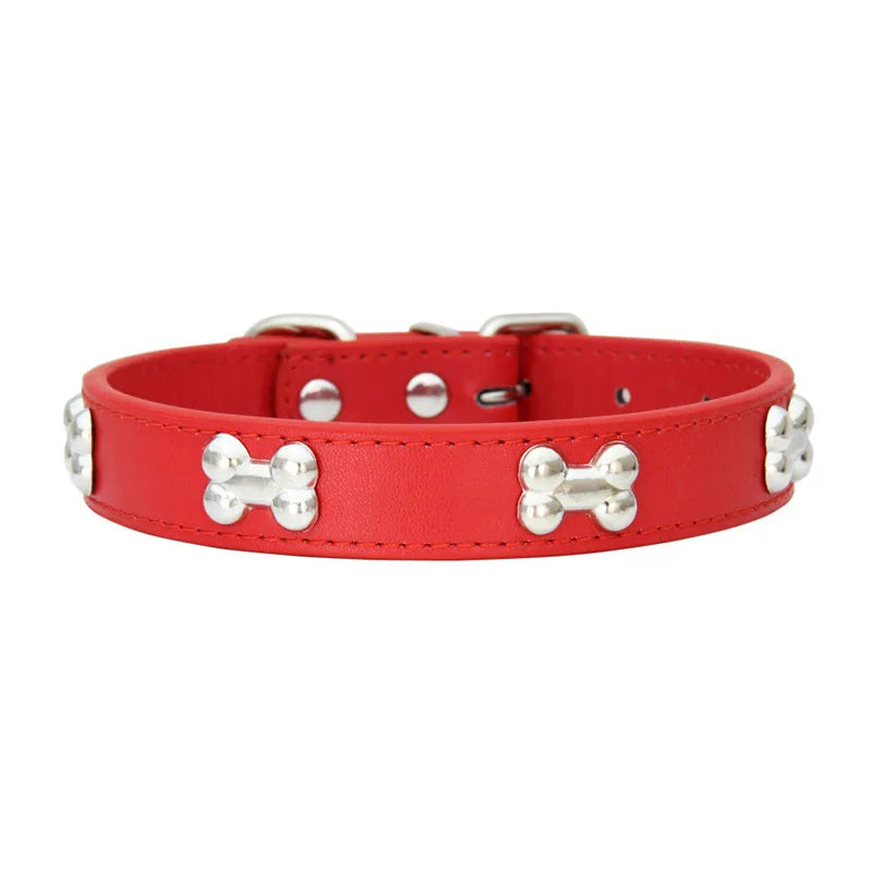 🐾✨ Coleira Personalizada de Couro para Cães – Estilo e Exclusividade para Seu Pet!