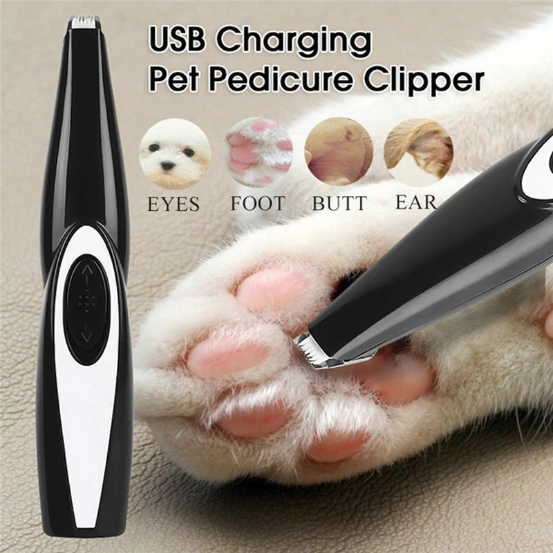 ✂️🐾 Aparador Elétrico Profissional para Cães e Gatos – Cuidados de Beleza com Toque de Elegância!