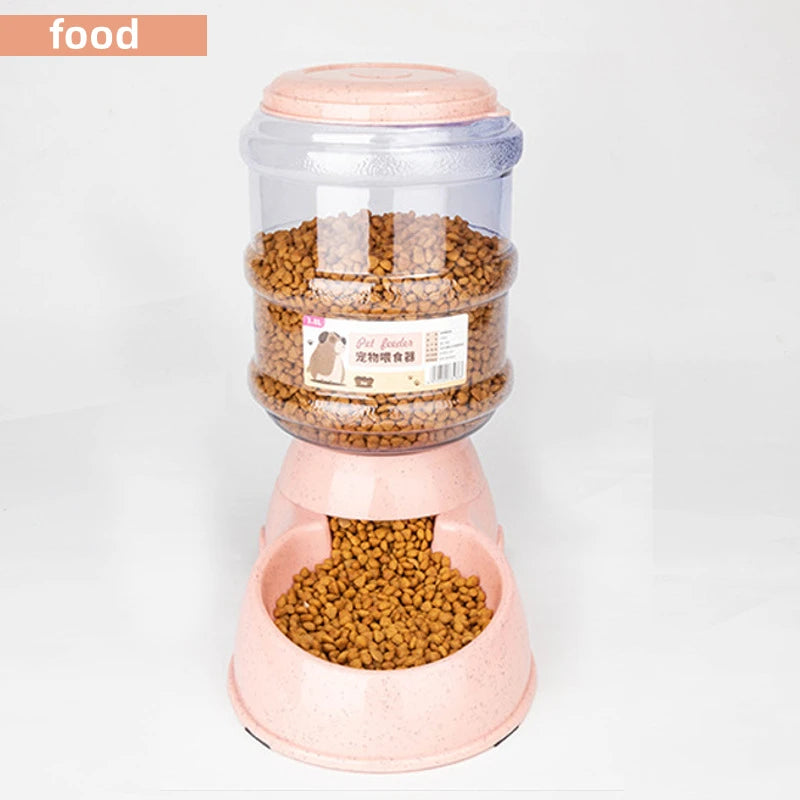 🐾 Tigela de Alimentação com Bebedouro por Gravidade – Grande Capacidade