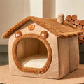 🏡 Caminha Casa para Pets – Estilo Desenho Animado com Super Conforto
