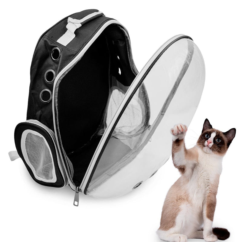 Mochila Pet Com Visão Panorâmica – Leve seu melhor amigo com conforto, estilo e proteção.