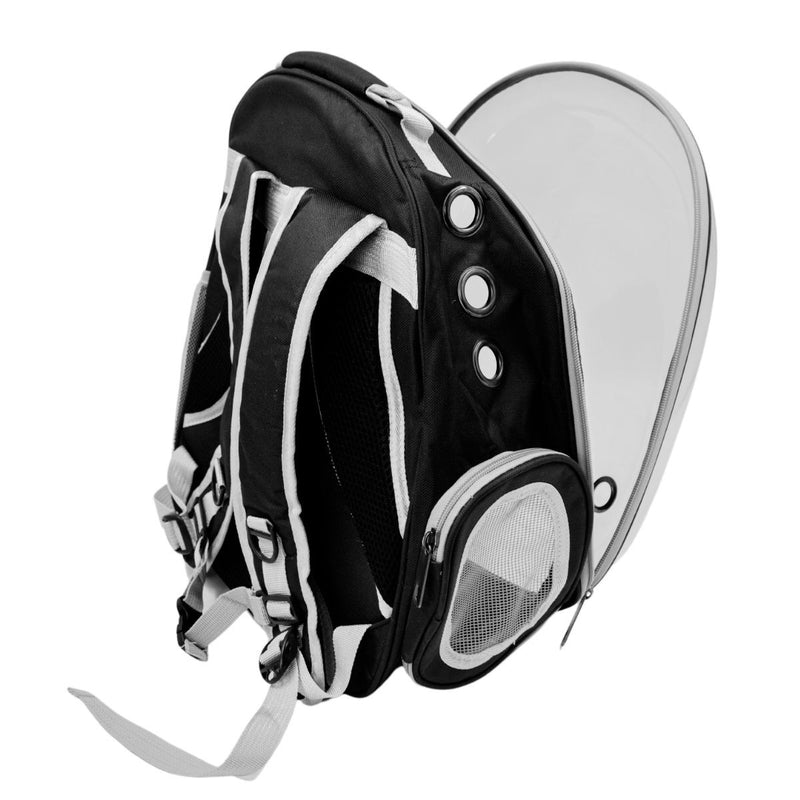 Mochila Pet Com Visão Panorâmica – Leve seu melhor amigo com conforto, estilo e proteção.