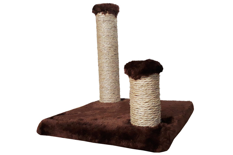Arranhador Quadrado Com Postes Para Gatos – Diversão, conforto e proteção para seu felino