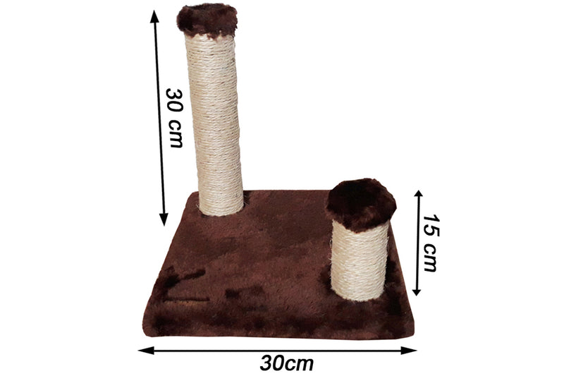 Arranhador Quadrado Com Postes Para Gatos – Diversão, conforto e proteção para seu felino